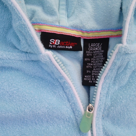 SJB Active Soft Comfy Matching Light Blue Jacket Pants Set - Picture 3 of 16